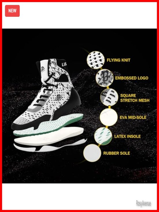 Lightweight High-Top Boxing Shoes with Ankle Support for Training main image 5